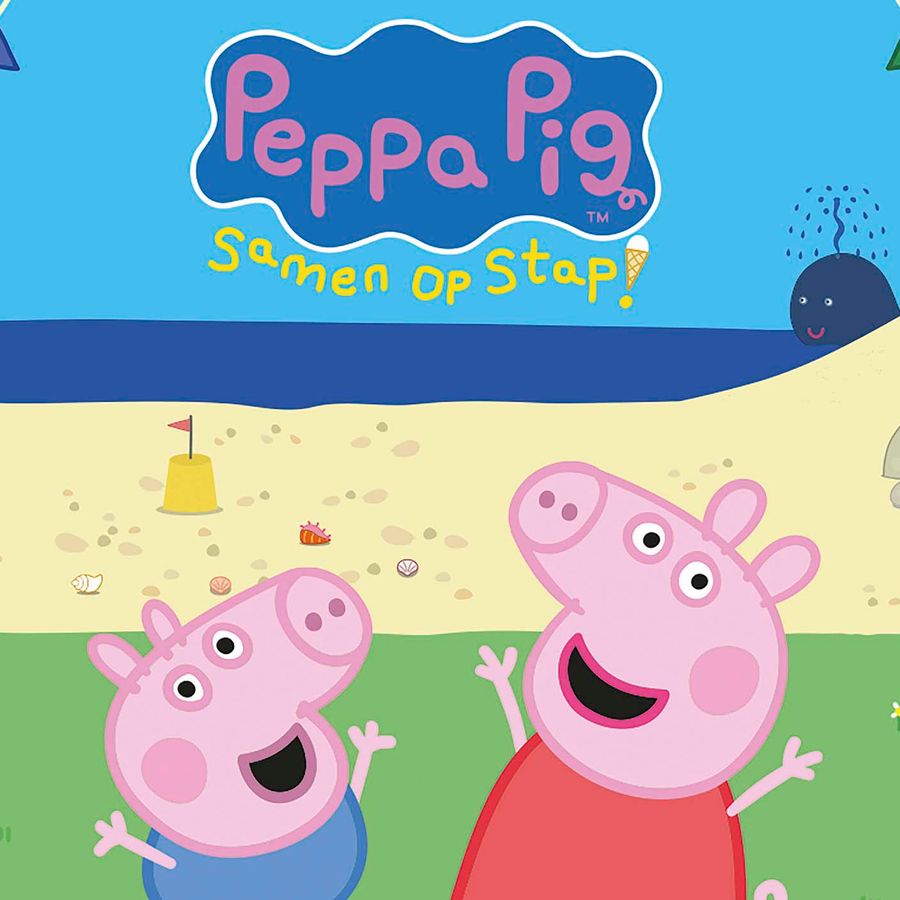 Illustratie van twee biggen.