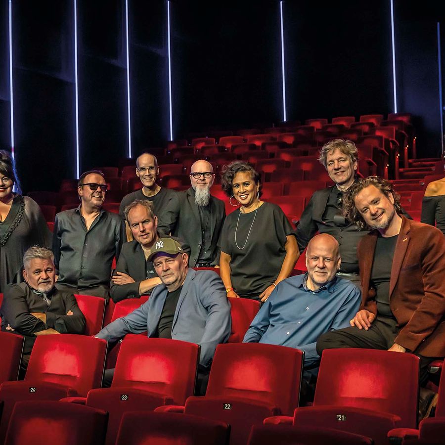 Groepsfoto van The Royal Dutch Scam, Lo van Gorp en Diederik van Vleuten