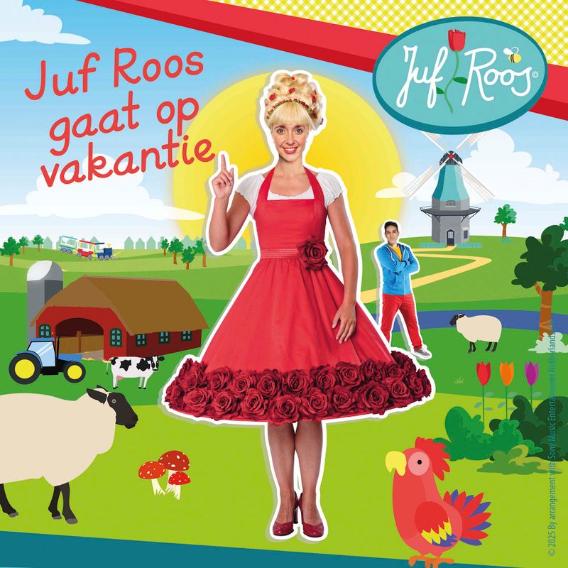 Juf Roos gaat op vakantie (2+)