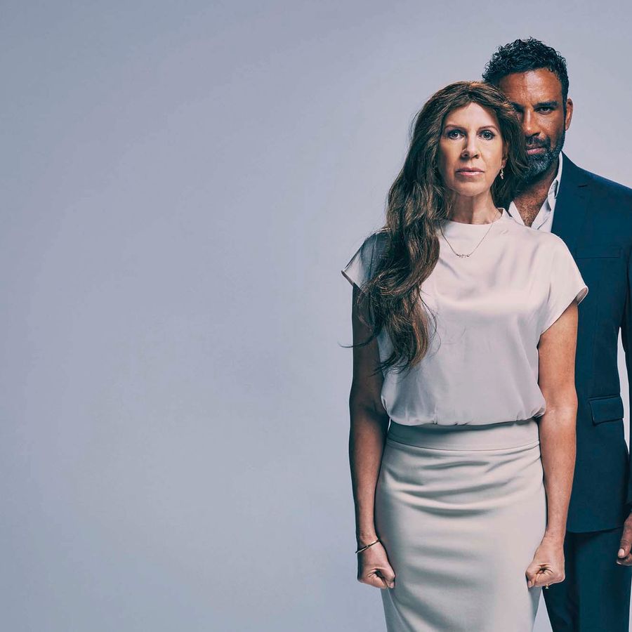 Isa Hoes en Edwin Jonker