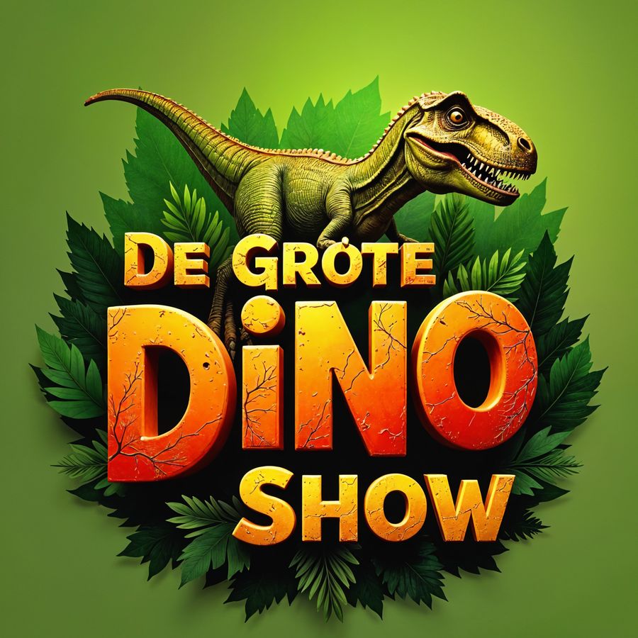 Posterbeeld van De Grote Dino Show.