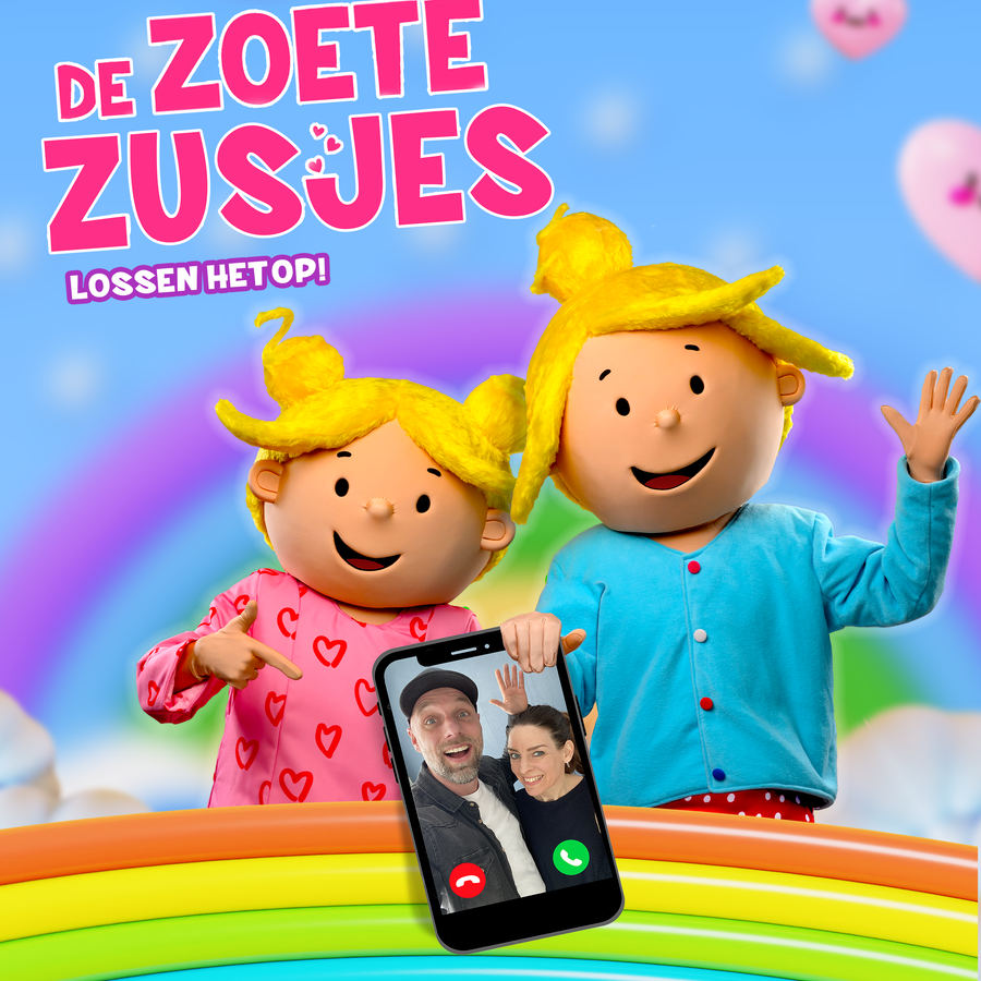 Posterfoto van De Zoete Zusjes lossen het op!