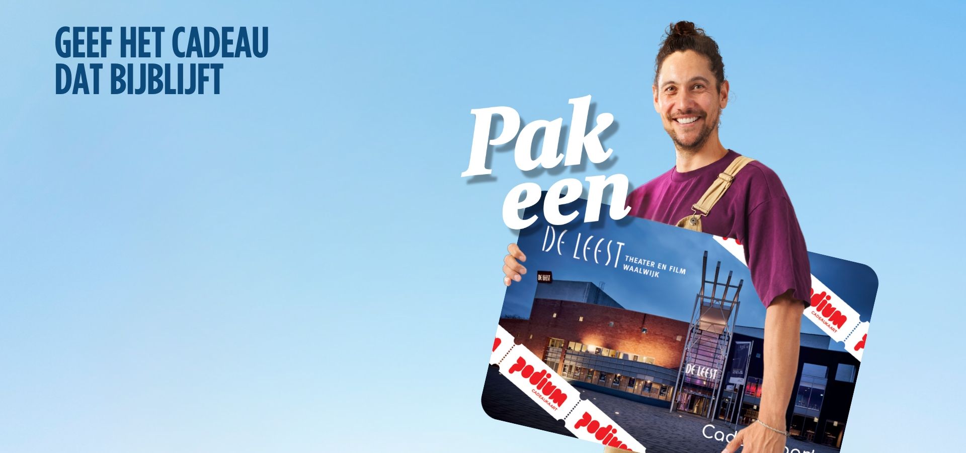 Bestel hier De Leest Cadeaukaart